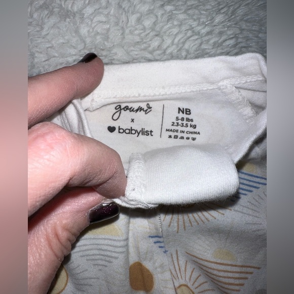 Goumi Bamboo Blend Footie - Picture 4 of 5